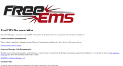 Desktop Screenshot of docs.freeems.org